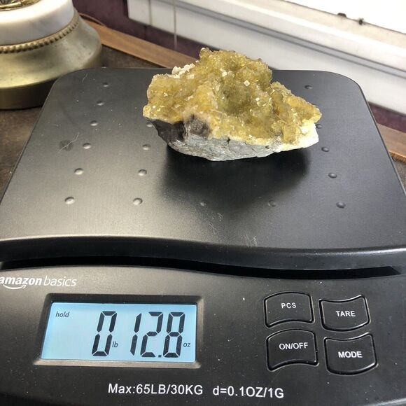 Fluorite Energy Trio: Green, Yellow, & Purple Banded Crystals for Calm & Energy - Picture 9 of 11